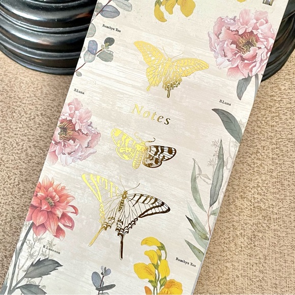 NWT BUTTERFLY Hardcover Notebook/Journal Notepad Stationery Bundle - Picture 3 of 7